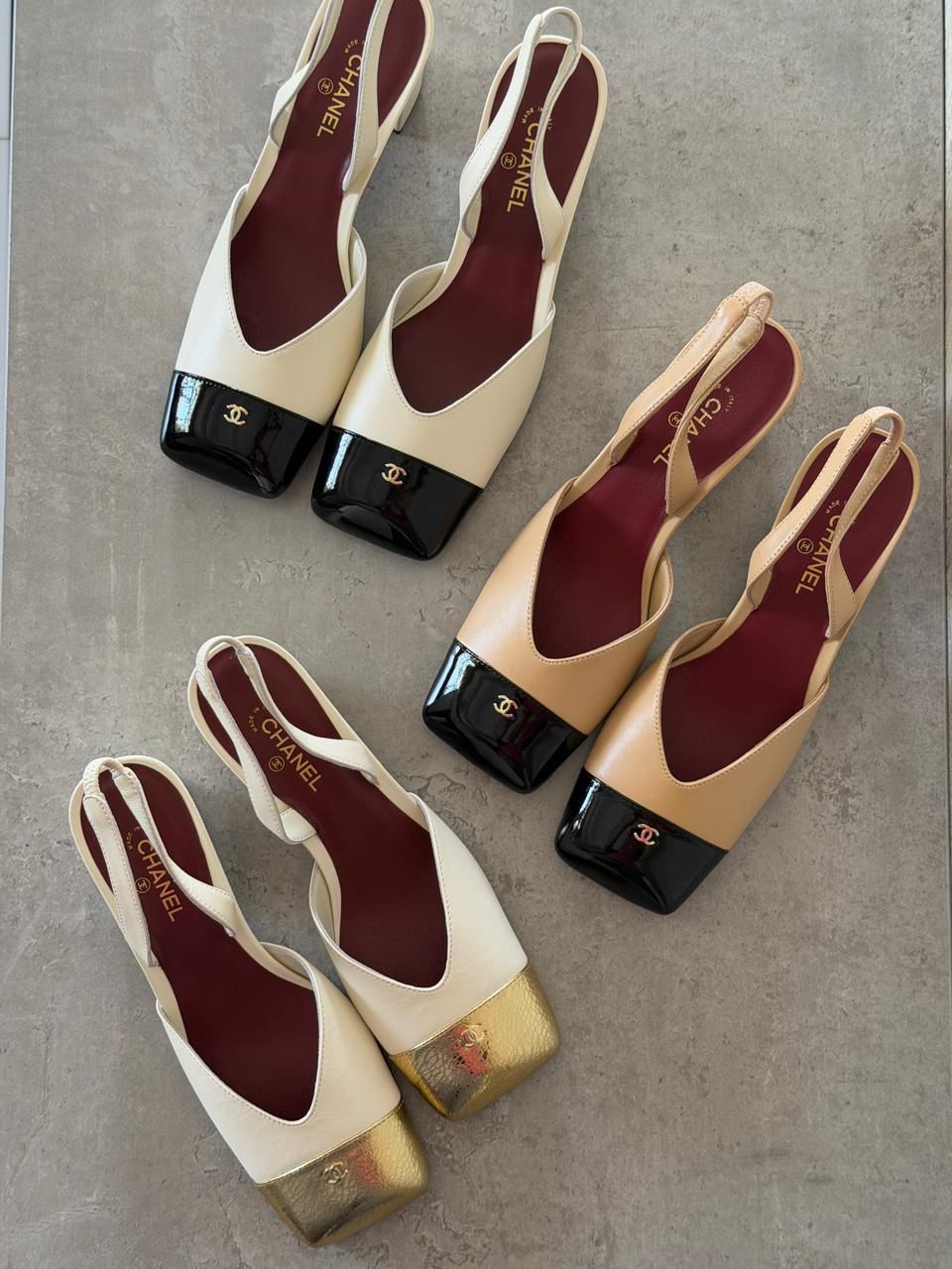 Chanel Slingbacks - Lambskin - 23