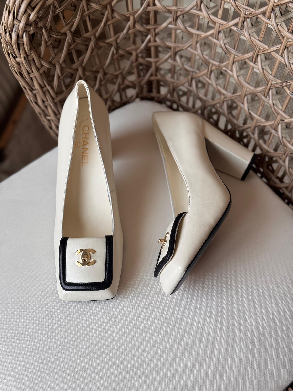 CHANEL Pumps  Lambskin - 5