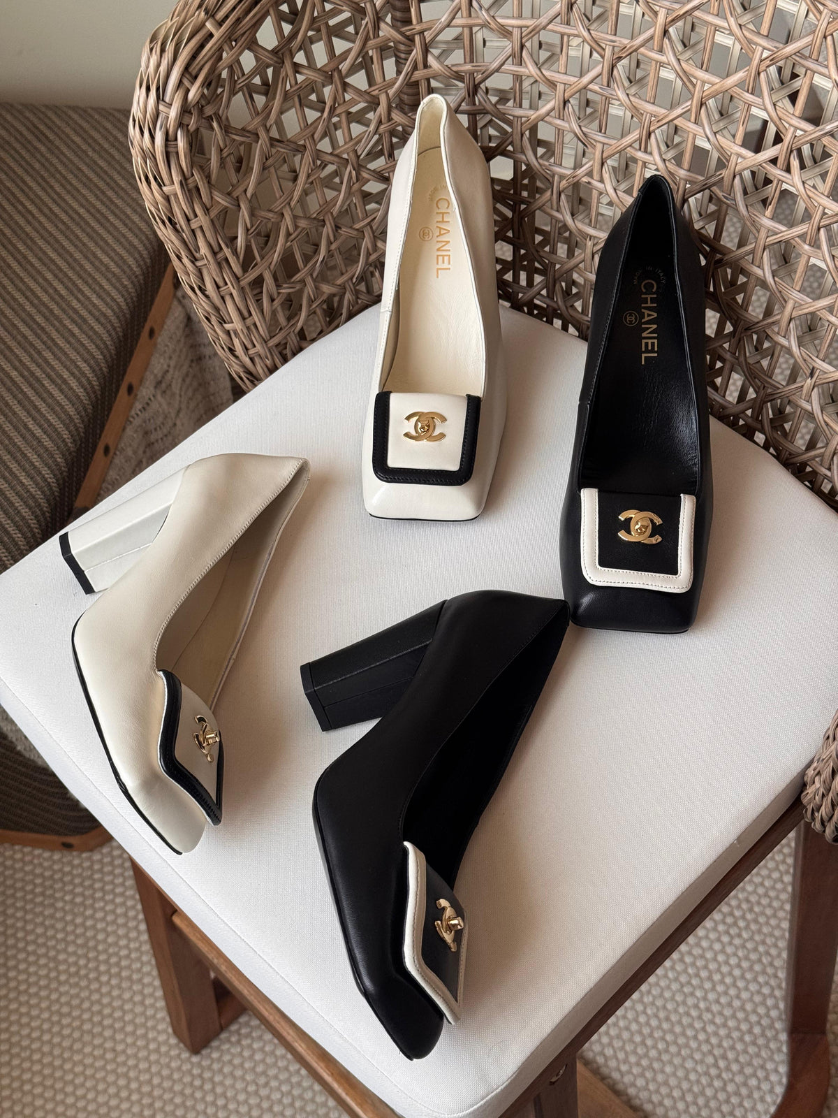 CHANEL Pumps  Lambskin - 3