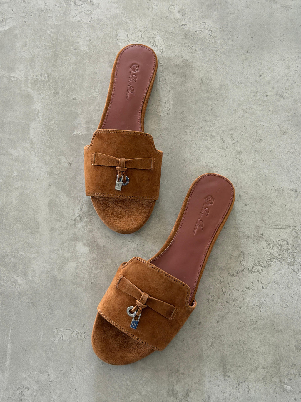 Loro Piana Summer Charms Sandals in Suede Goatskin - 6