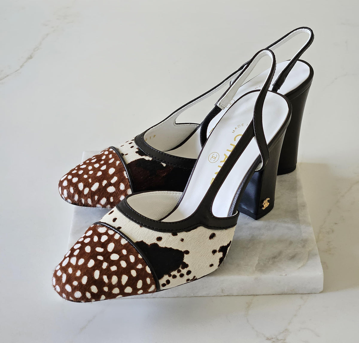 Chanel Slingbacks - Calfskin - 4