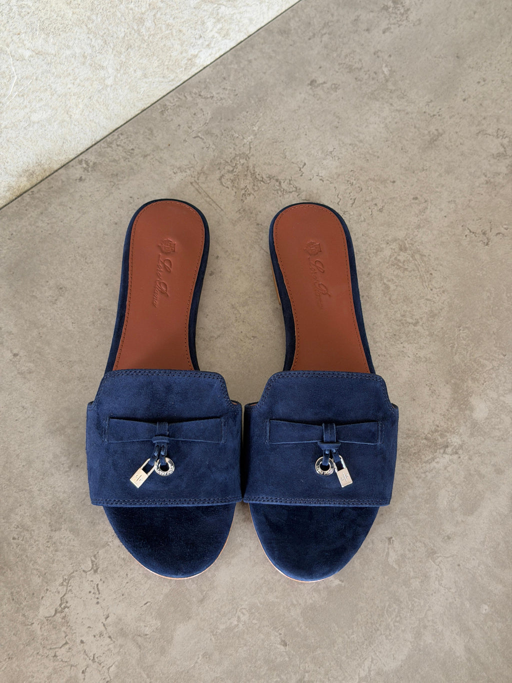 Loro Piana Summer Charms Sandals in Suede Goatskin - 3