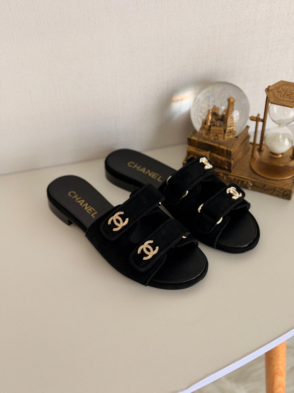 Chanel Mules - Suede kidskin. - 4