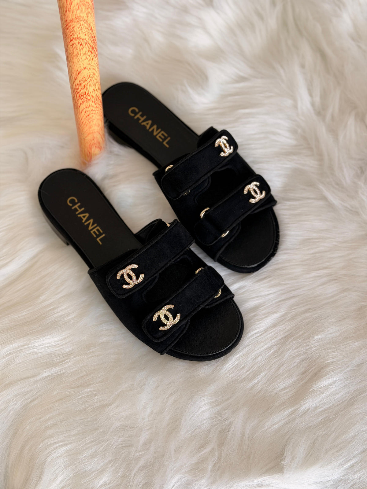 Chanel Mules - Suede kidskin. - 3
