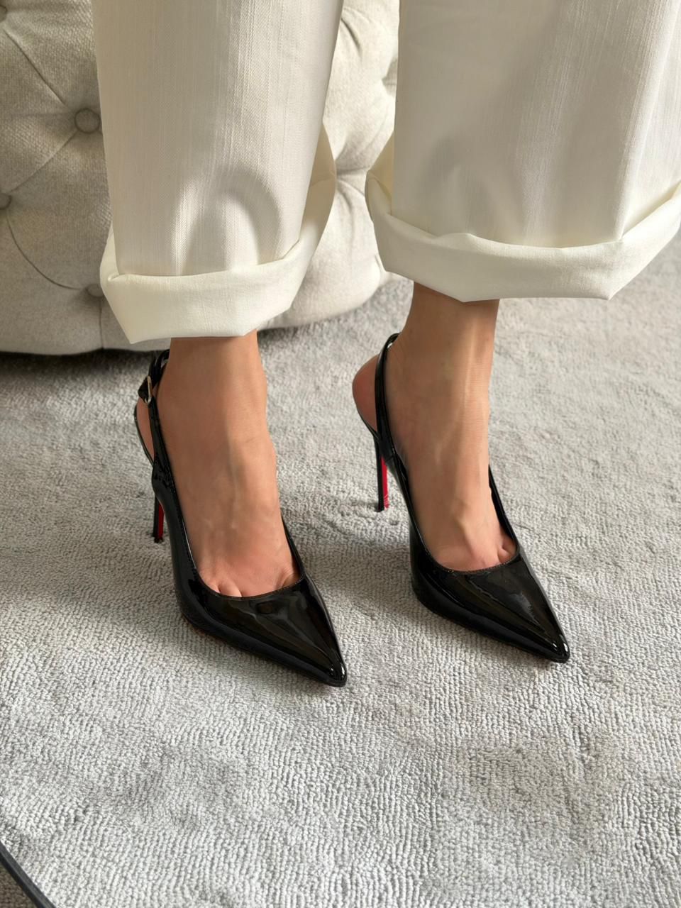 Christian Louboutin Miss Z 100 slingback pumps - 2