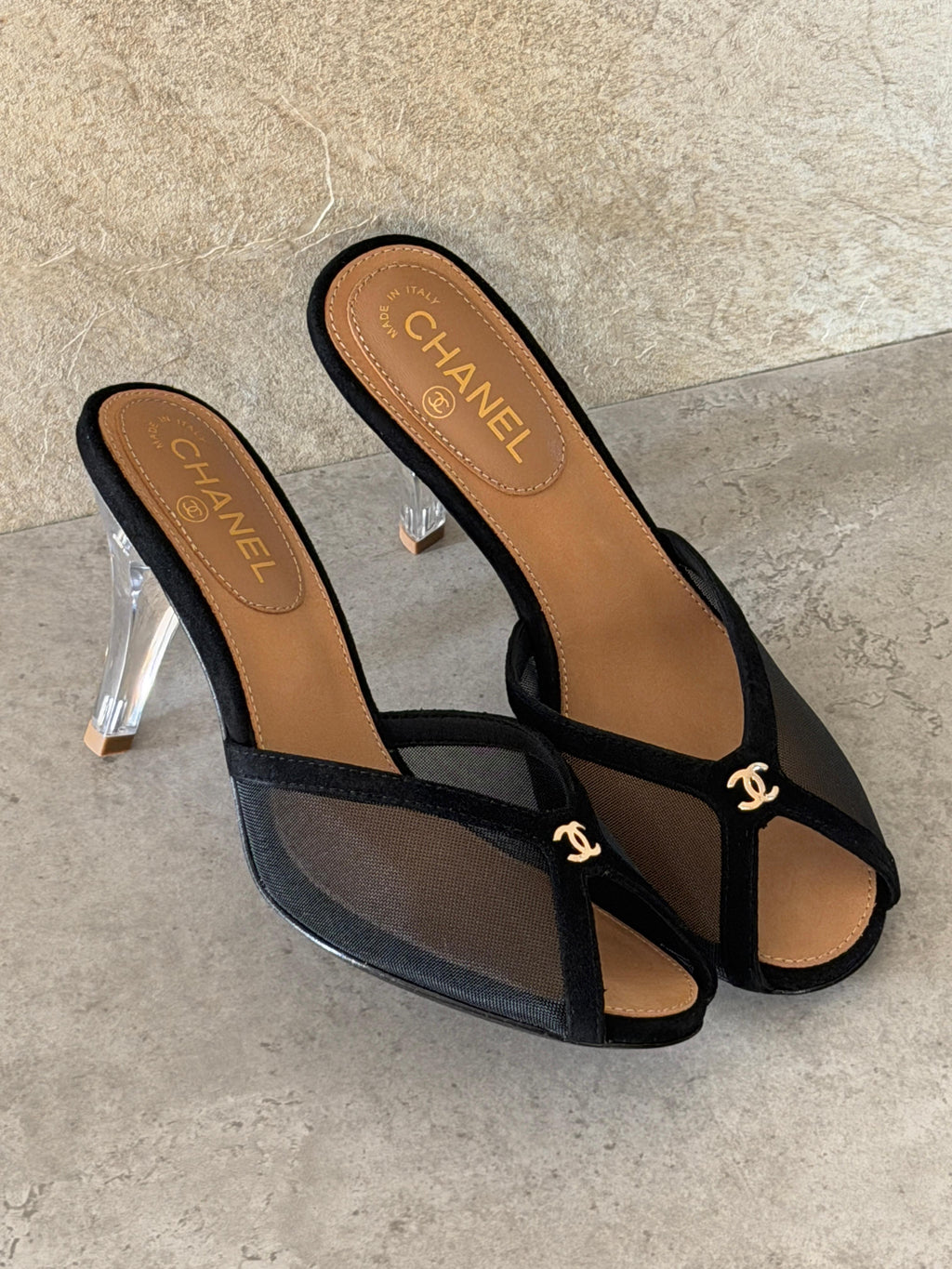 Chanel Mesh heels - 4