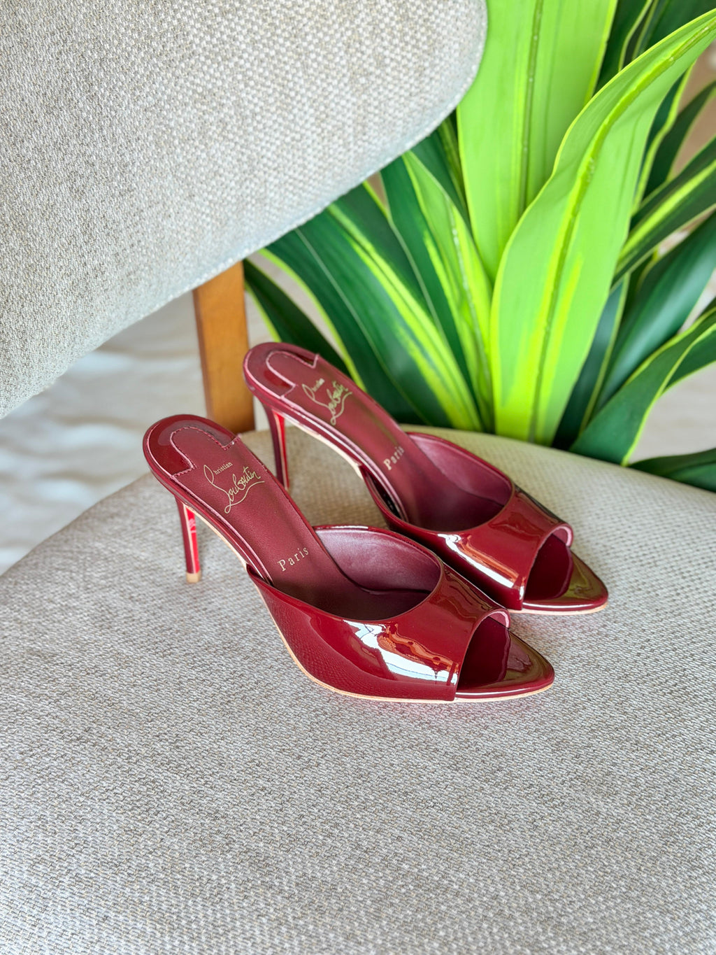 Christian Louboutin Miss Z 80 mules