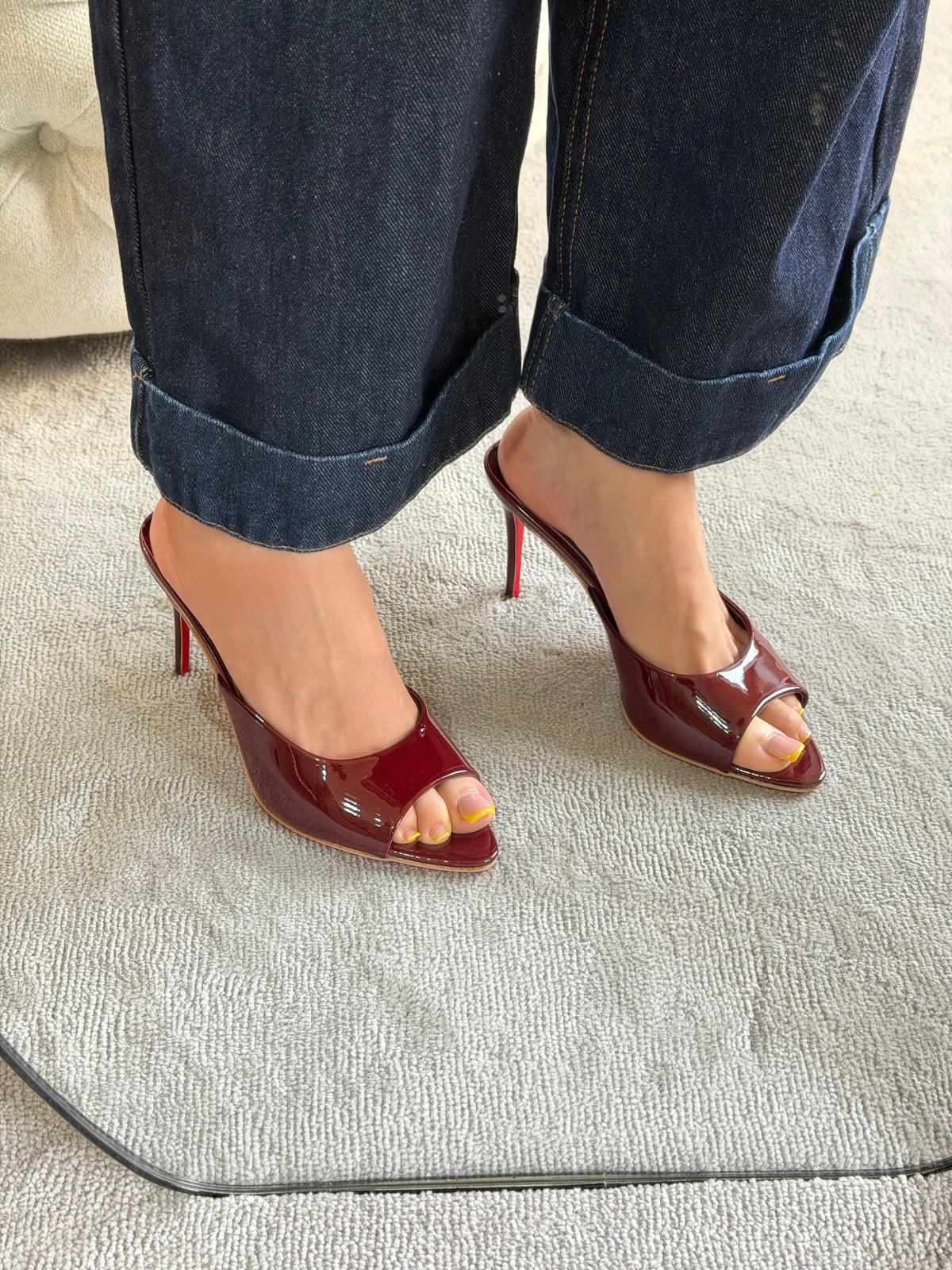 Christian Louboutin Miss Z 80 mules - 2