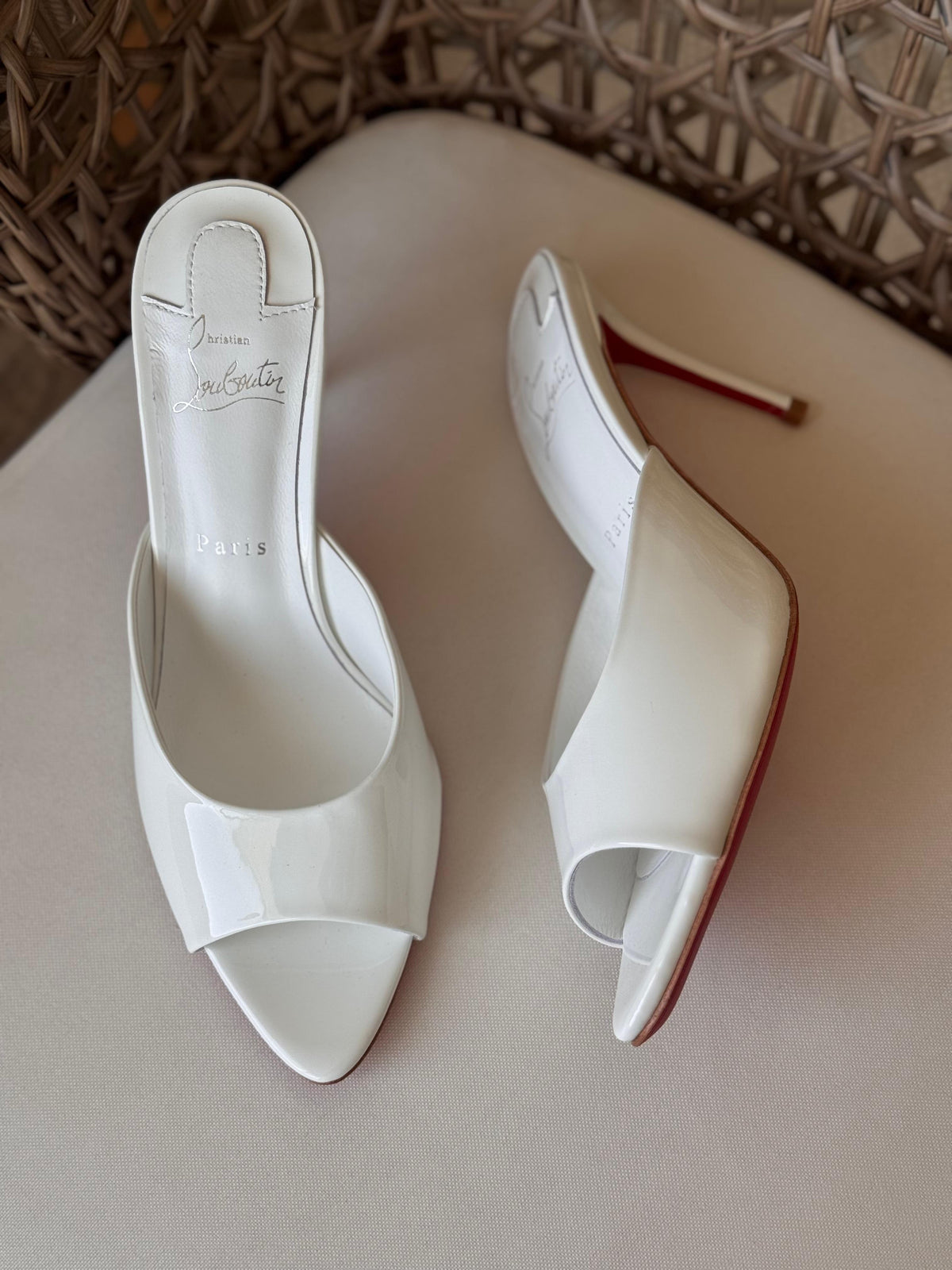 Christian Louboutin Miss Z 80 mules