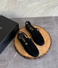 Chanel Chanel Slingbacks in suede