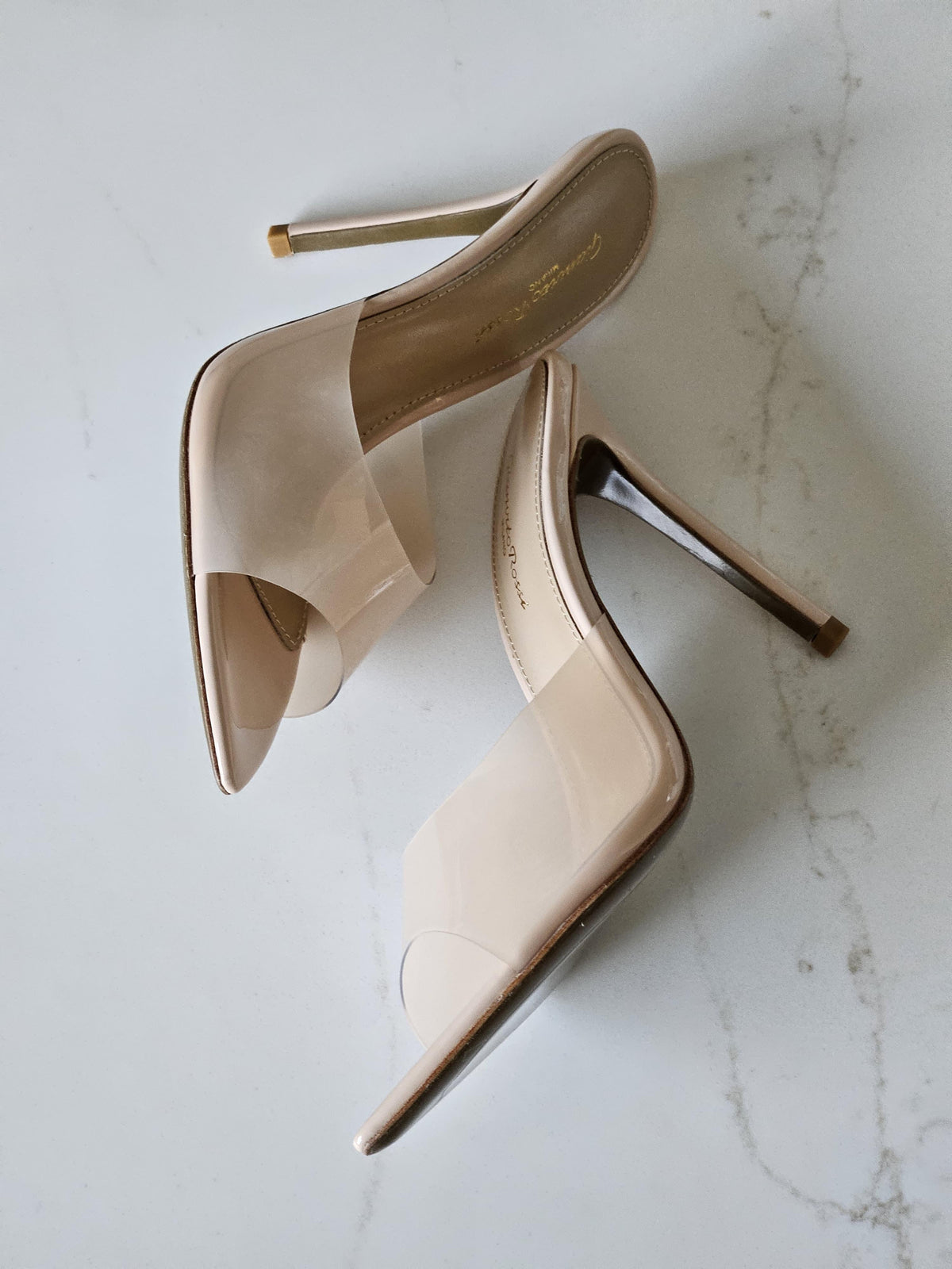Gianvito Rossi Black Elle 105 Mule - 7
