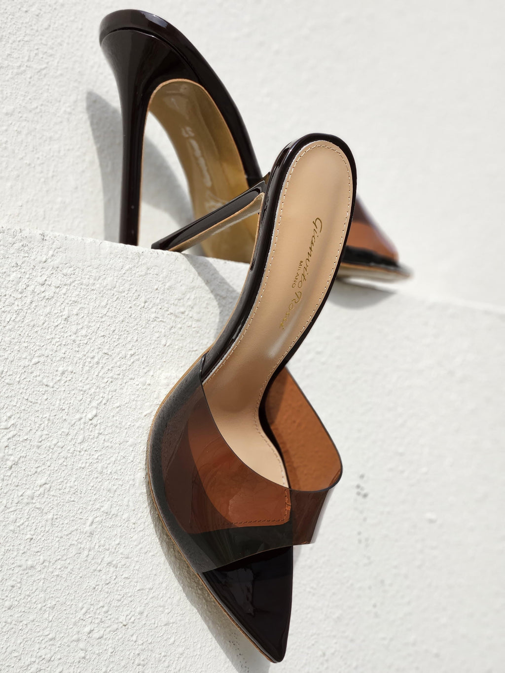 Gianvito Rossi Black Elle 105 Mule - 17