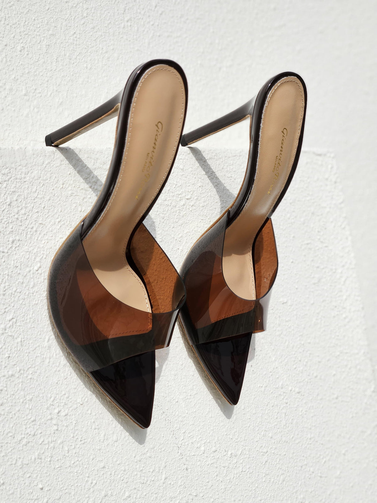 Gianvito Rossi Black Elle 105 Mule - 18