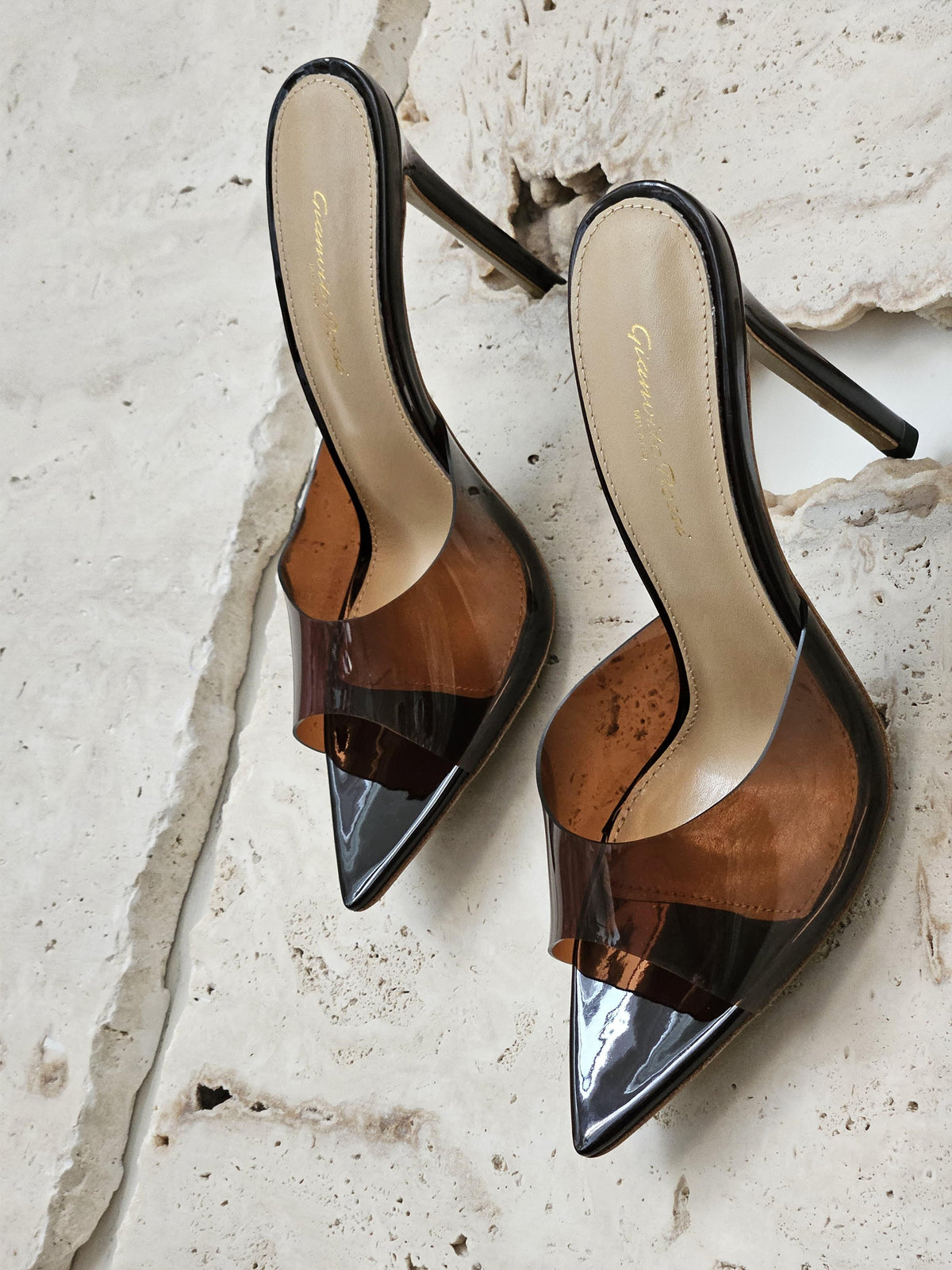 Gianvito Rossi Black Elle 105 Mule - 20