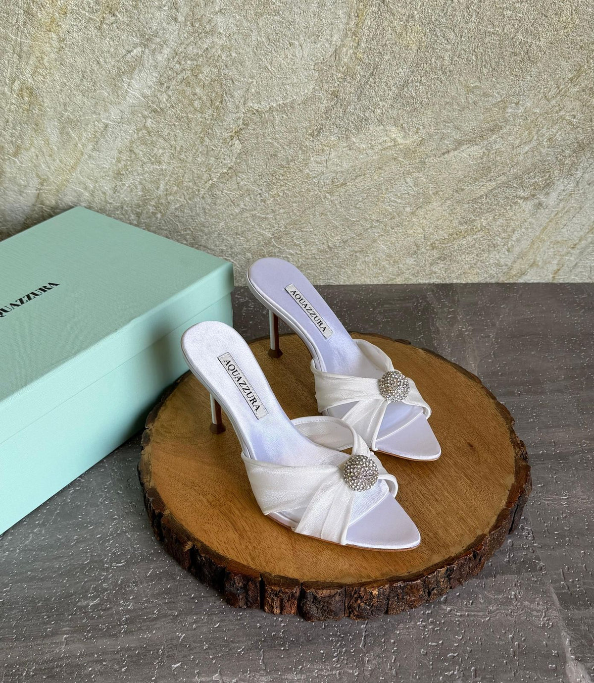 Aquazzura Mystery 85 mules - 8
