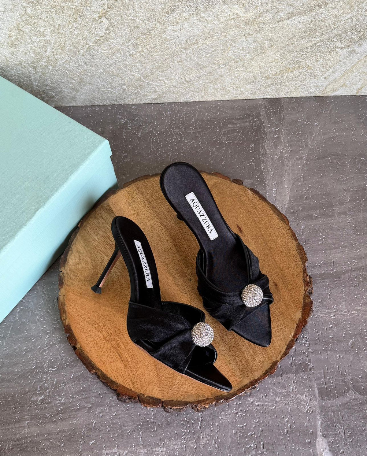 Aquazzura Mystery 85 mules - 7