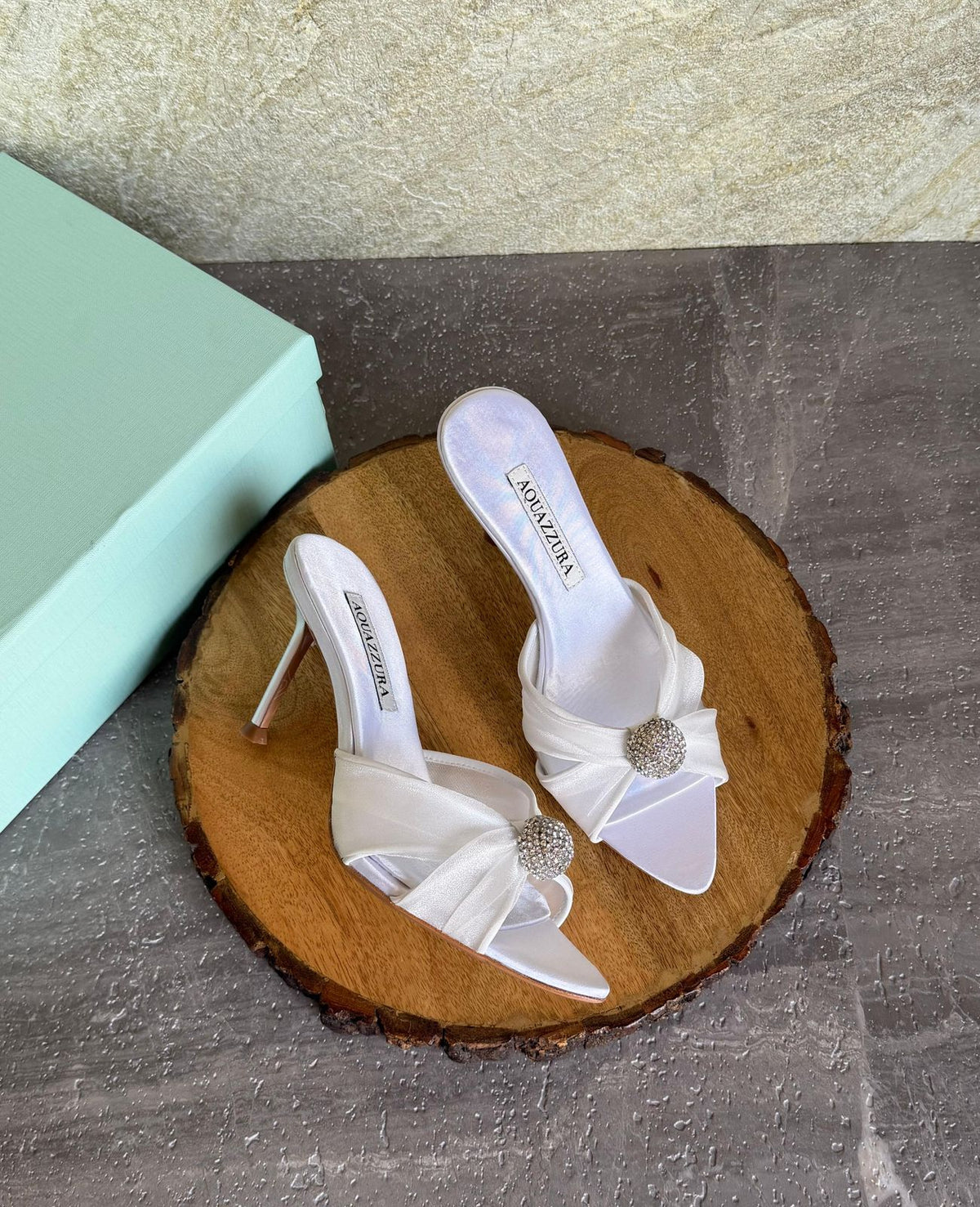 Aquazzura Mystery 85 mules - 5