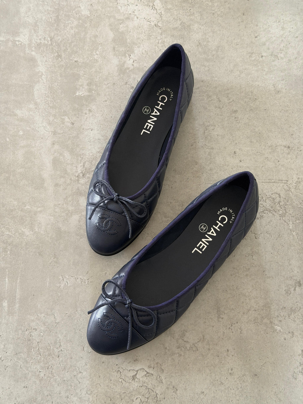 Chanel Ballet flats navy - 4