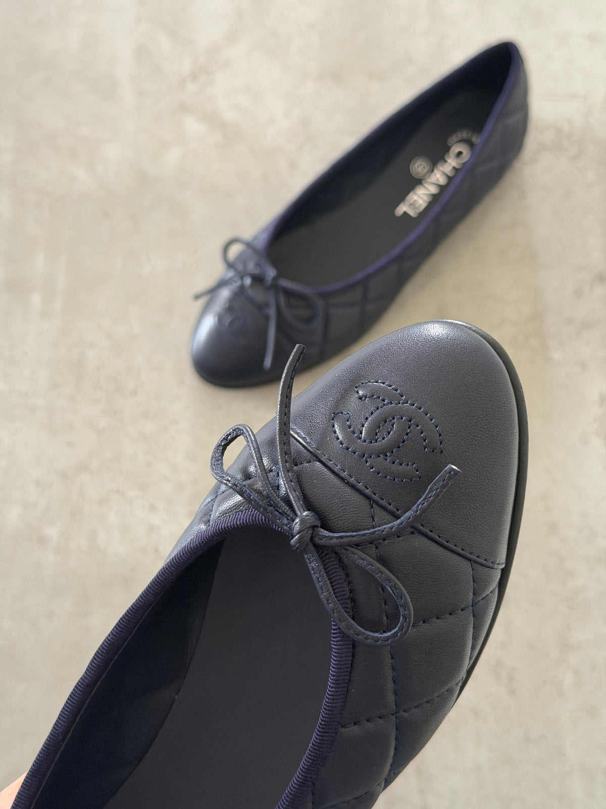 Chanel Ballet flats navy - 3
