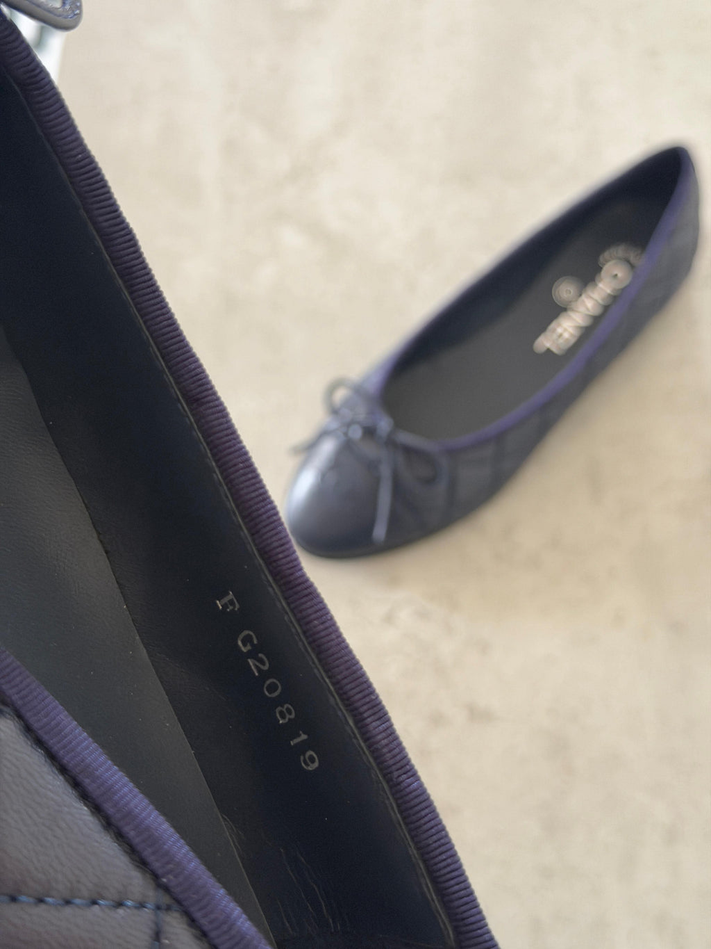 Chanel Ballet flats navy - 2