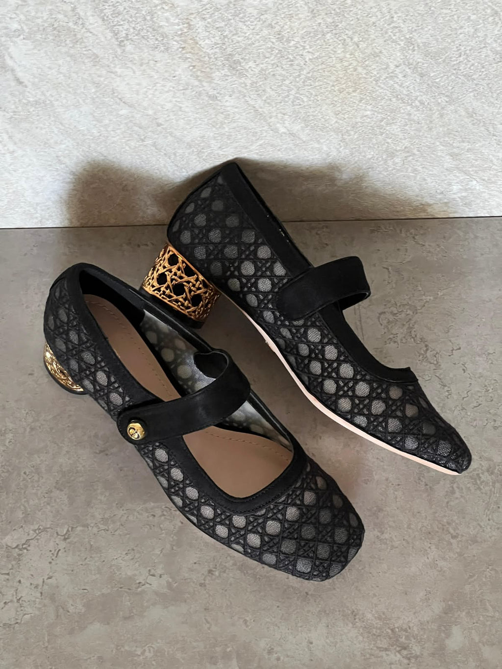 Dior Low heel mesh fabric ballerinas - 4