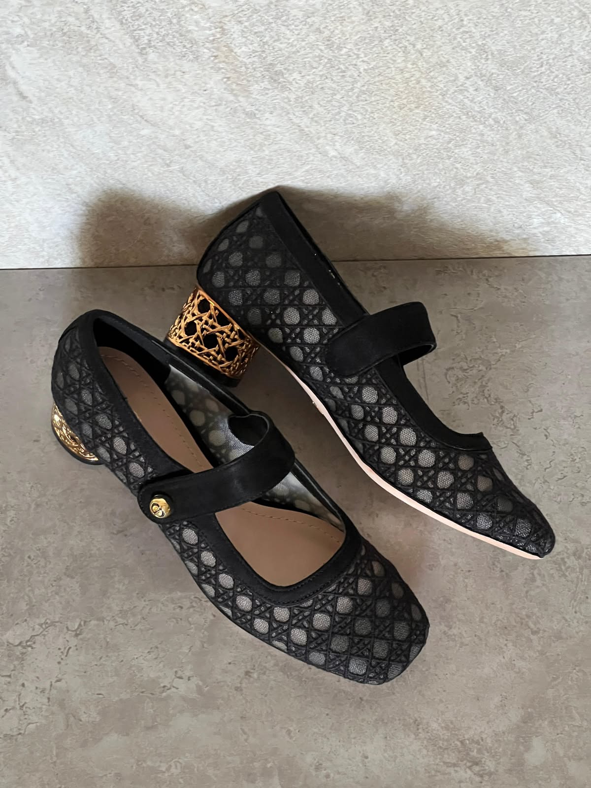 Dior Low heel mesh fabric ballerinas - 4