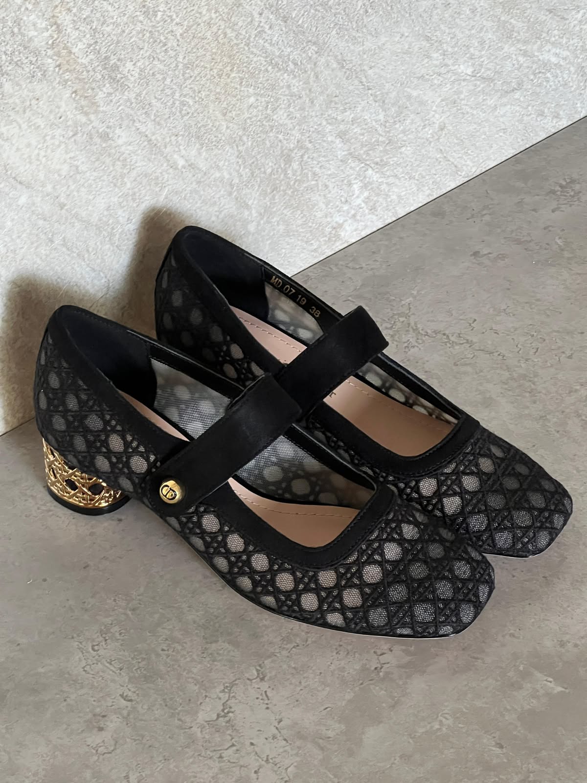 Dior Low heel mesh fabric ballerinas - 3