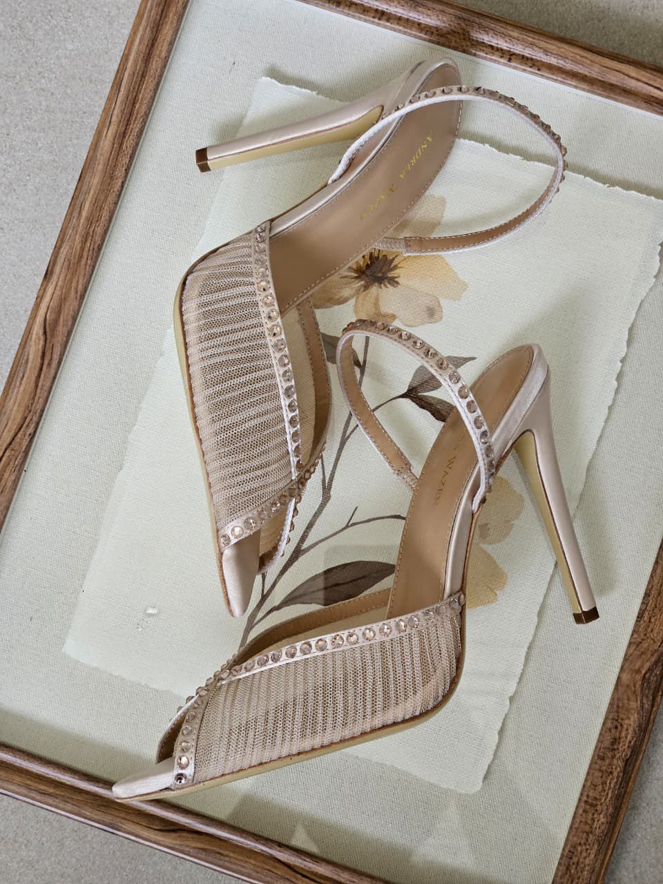 Andrea Wazen Katy 105 slingback pumps - 9