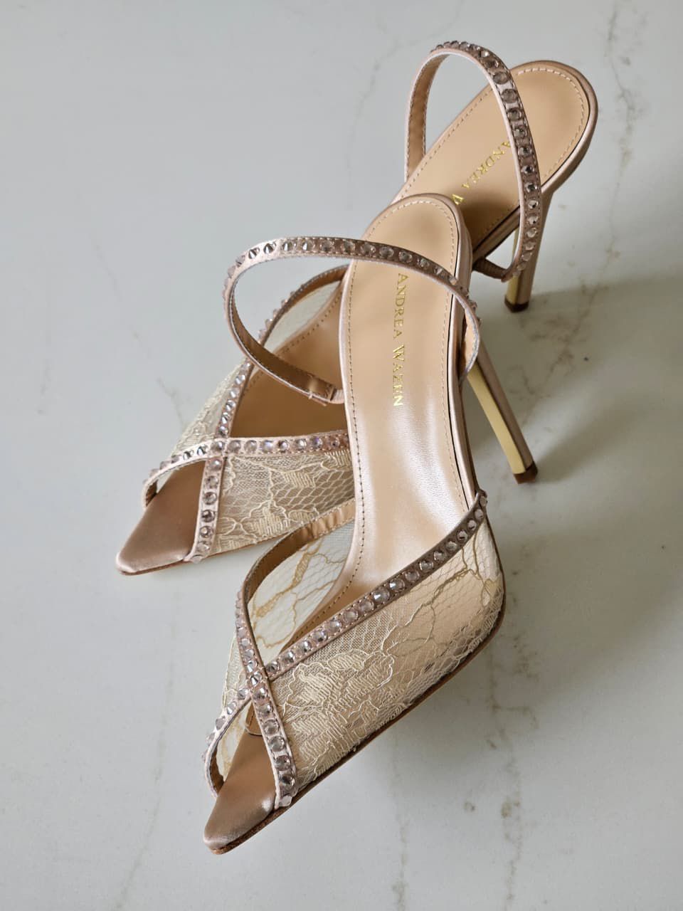 Andrea Wazen Katy 105 slingback pumps - 3