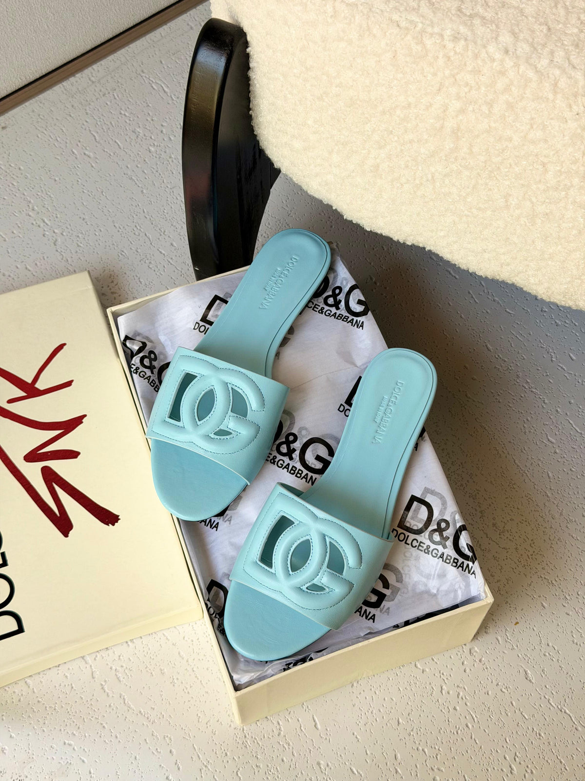 Dolce&Gabbana DG logo sandals