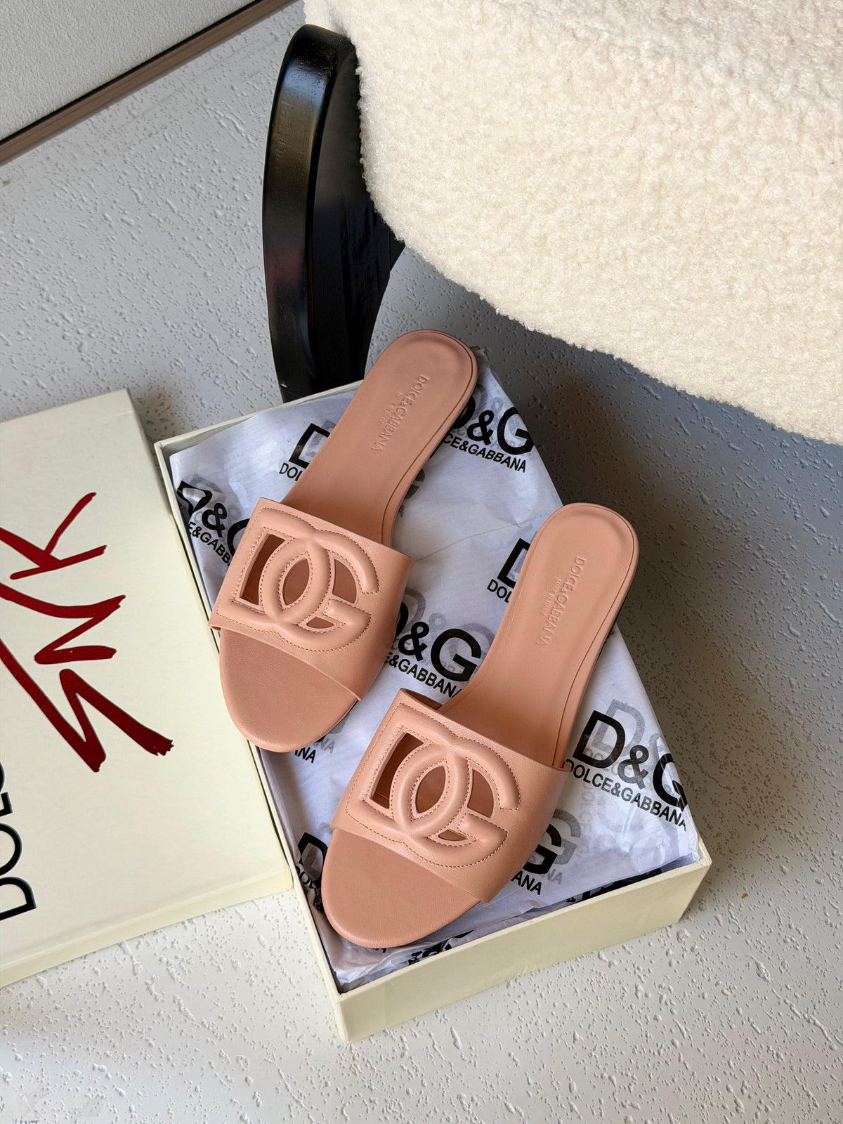 Dolce&Gabbana DG logo sandals - 9
