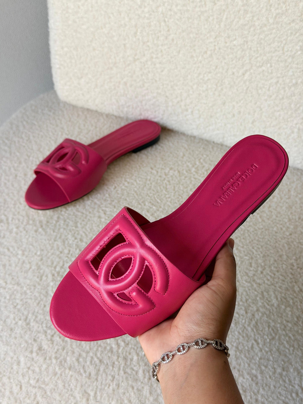 Dolce&Gabbana DG logo sandals - 2