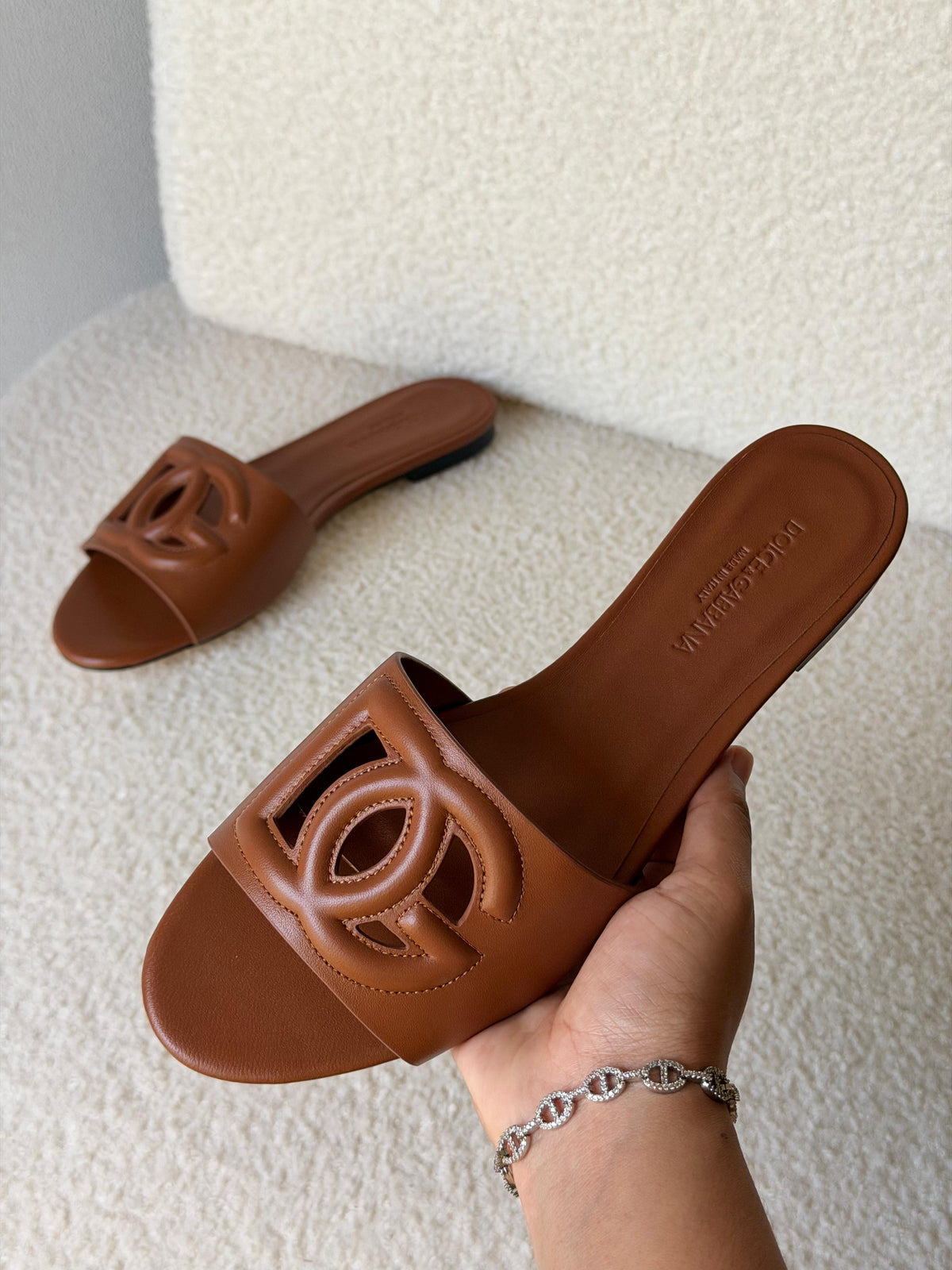 Dolce&Gabbana DG logo sandals - 4
