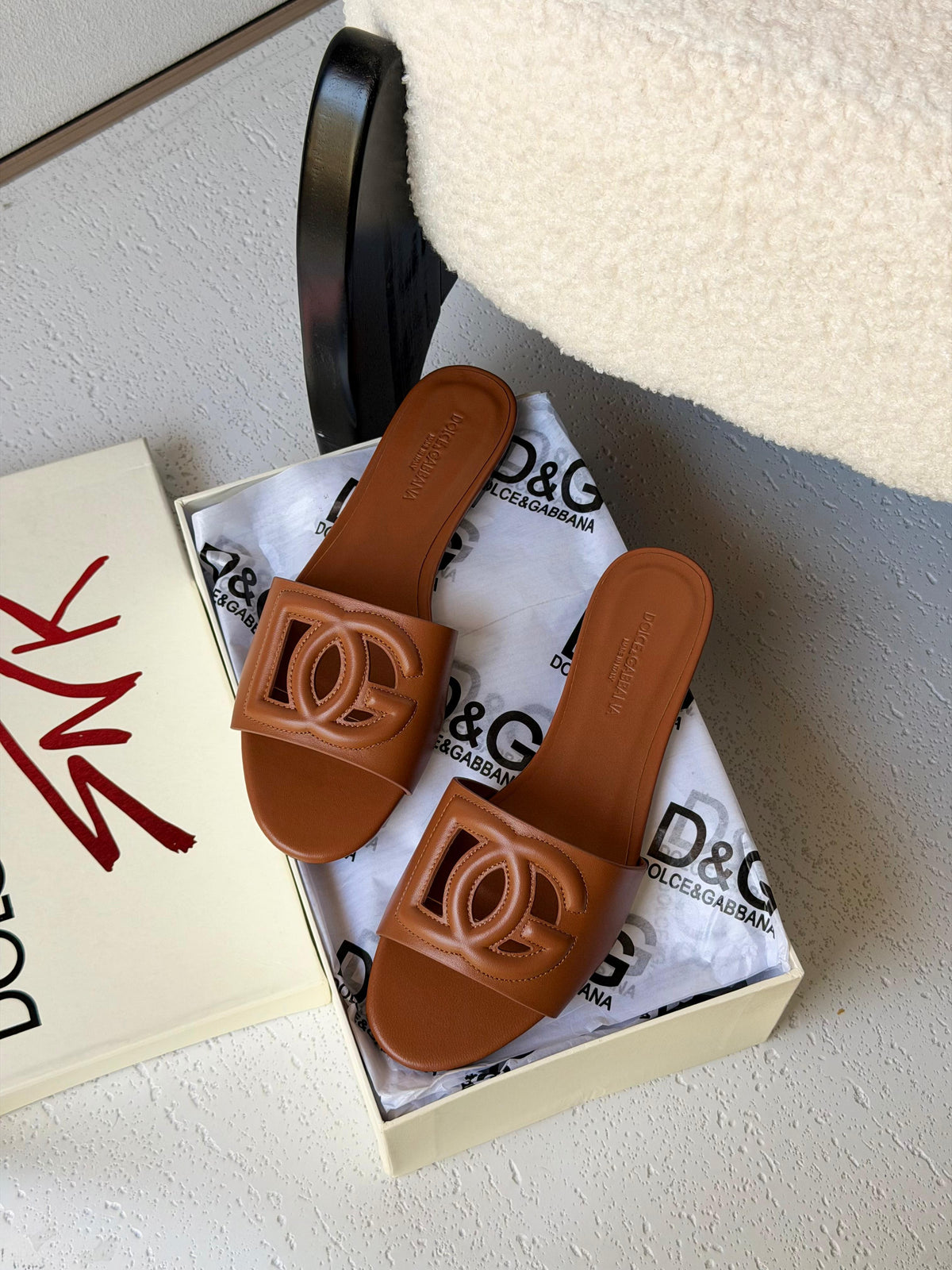 Dolce&Gabbana DG logo sandals - 5