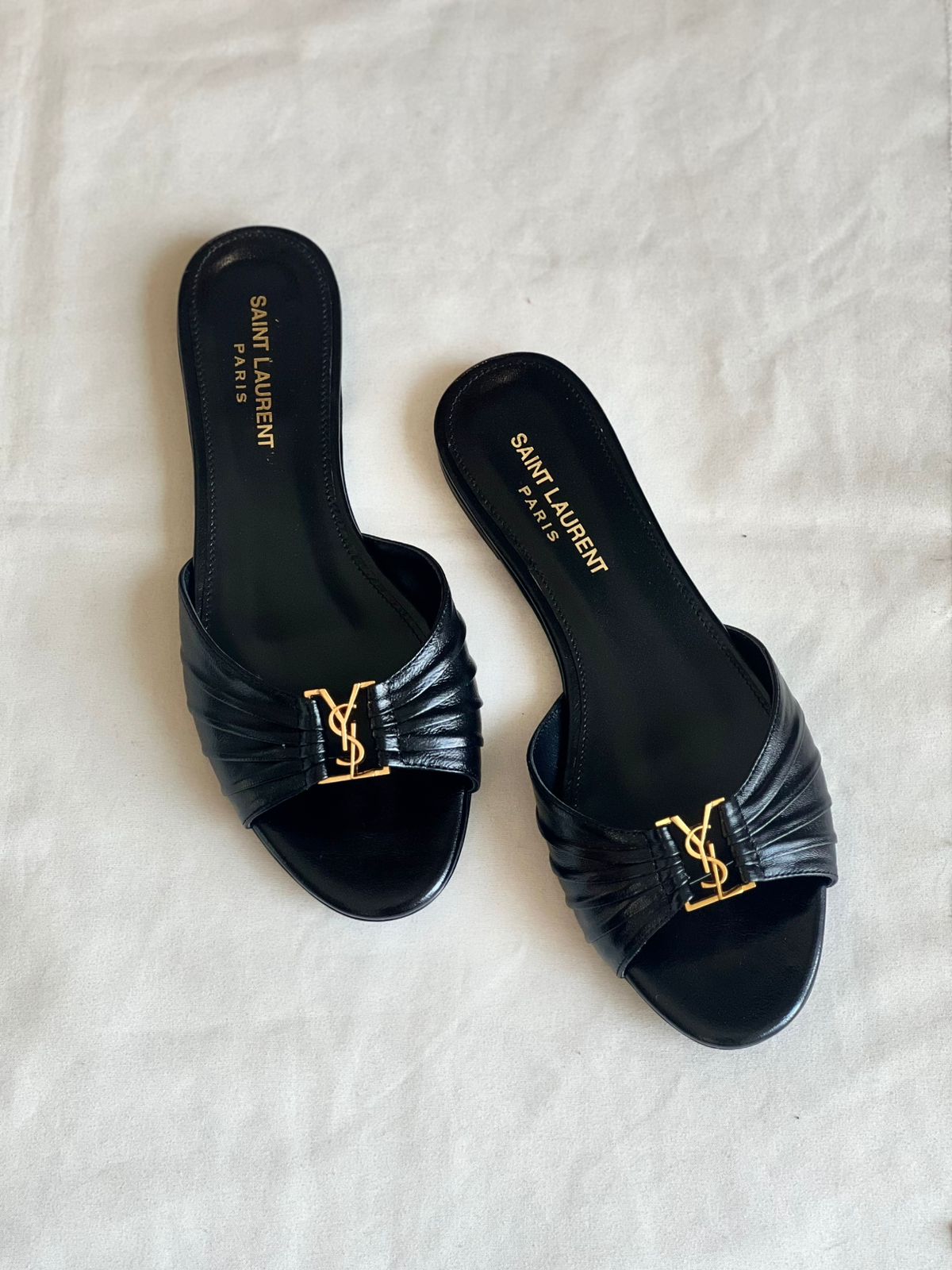 Saint Laurent Babylone slide sandals - 2