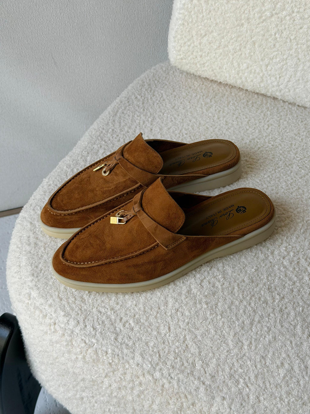 Loro Piana Babouche Charms Flat - 2