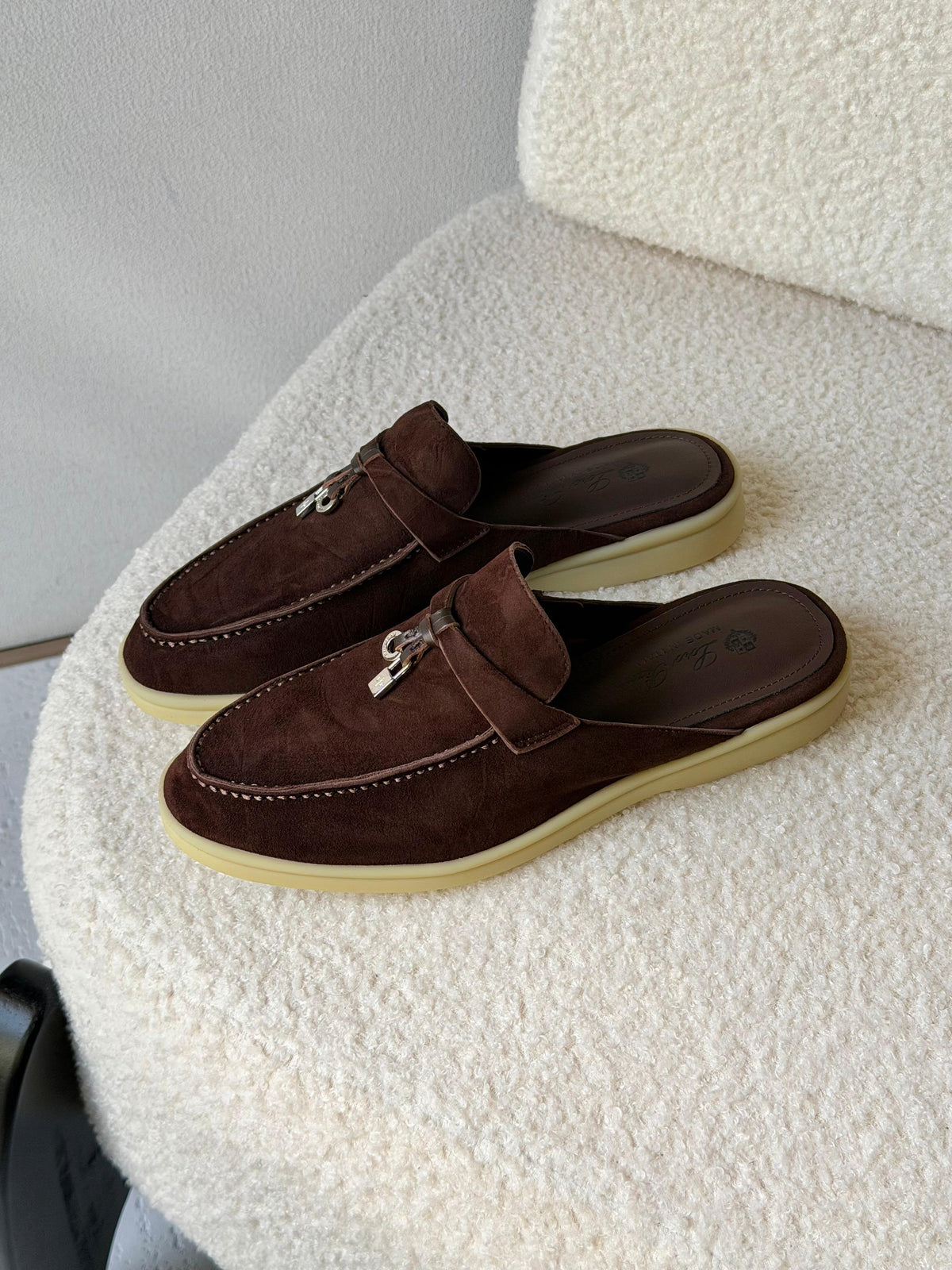 Loro Piana Babouche Charms Flat - 5