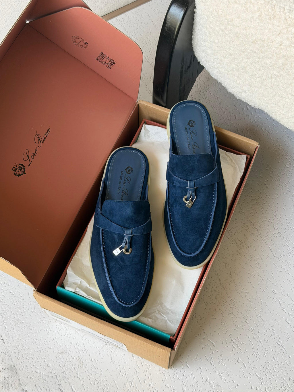 Loro Piana Babouche Charms Flat - 10