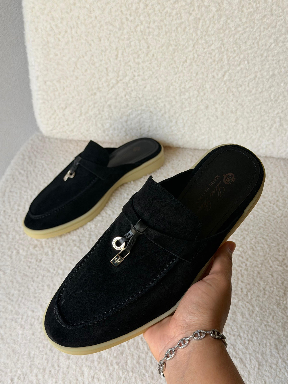 Loro Piana Babouche Charms Flat - 12
