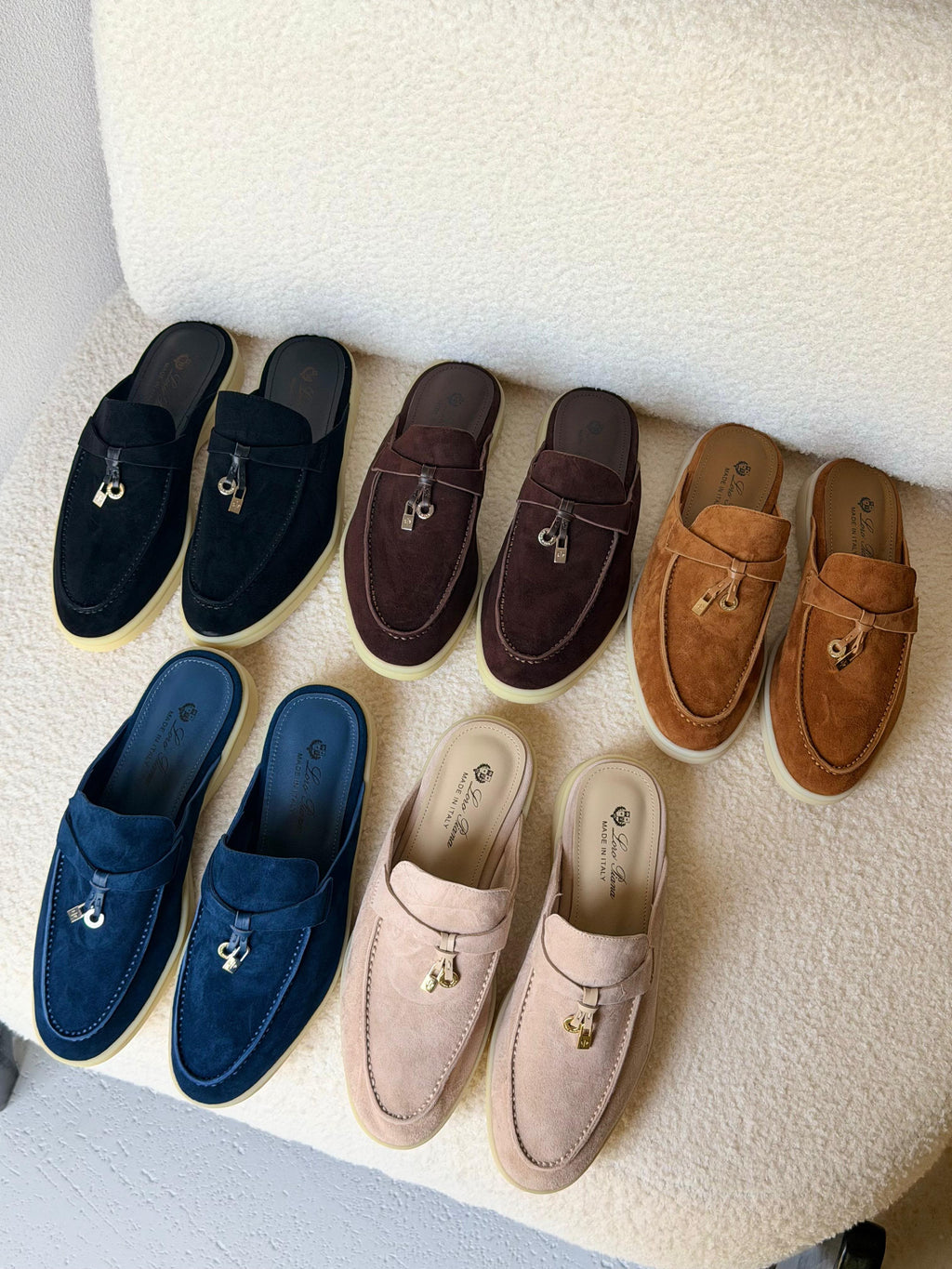 Loro Piana Babouche Charms Flat - 17