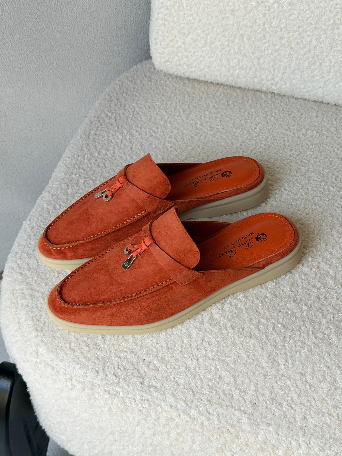 Loro Piana Babouche Charms Flat - 2