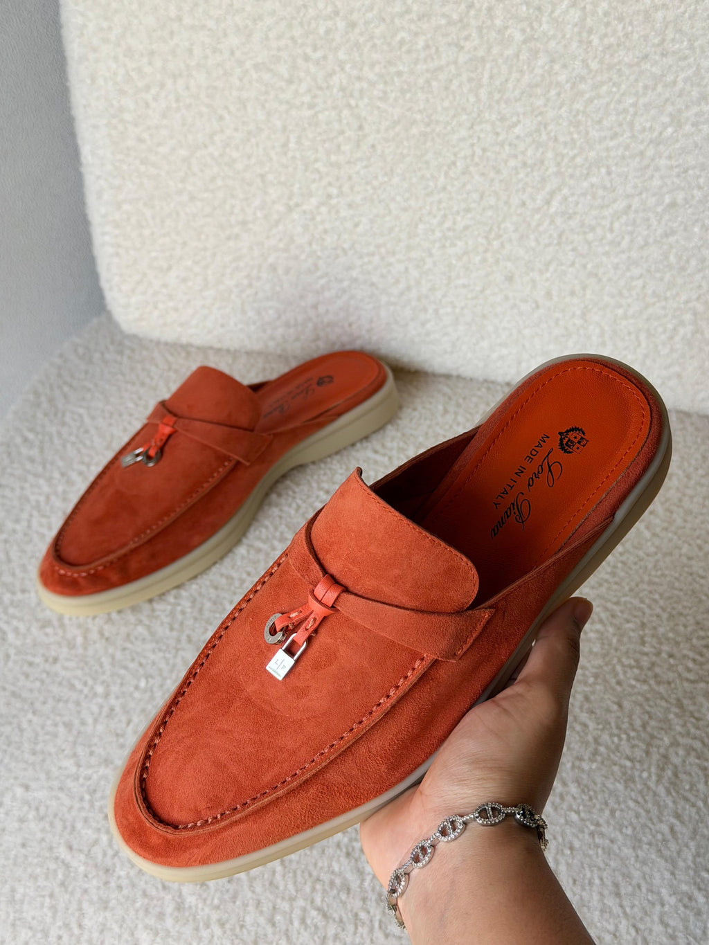 Loro Piana Babouche Charms Flat - 3