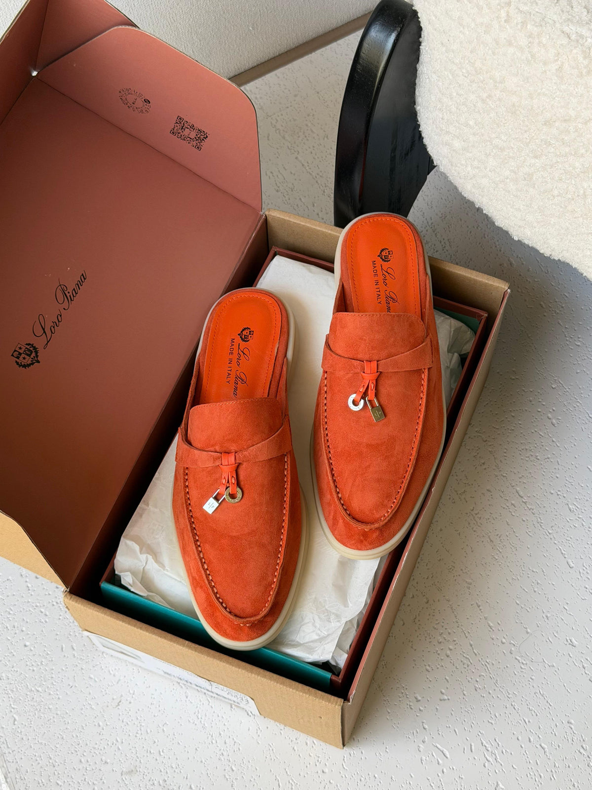 Loro Piana Babouche Charms Flat - 4