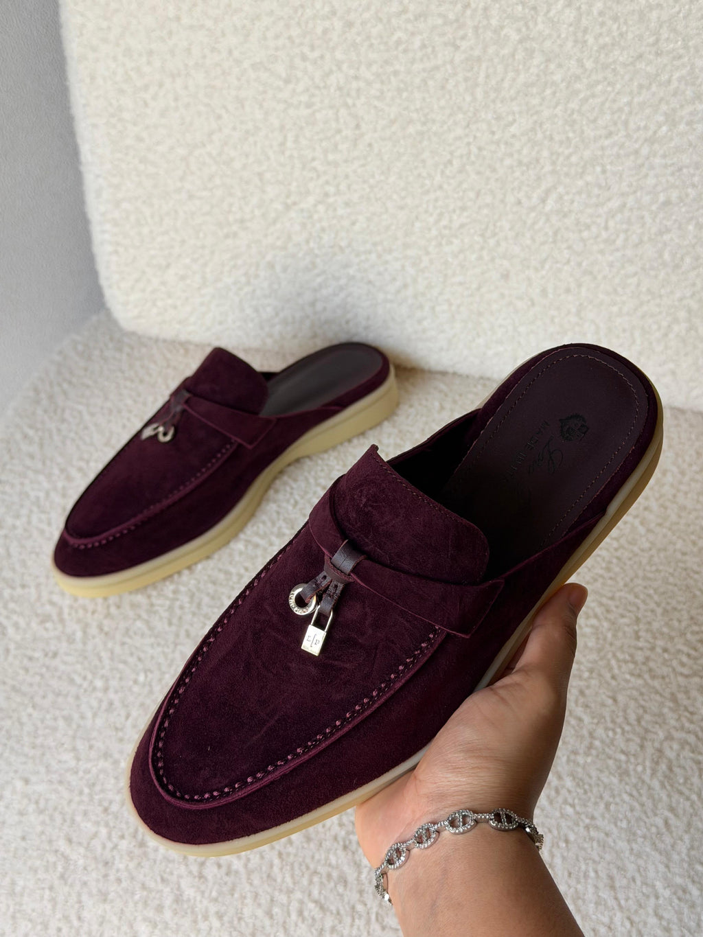 Loro Piana Babouche Charms Flat - 11