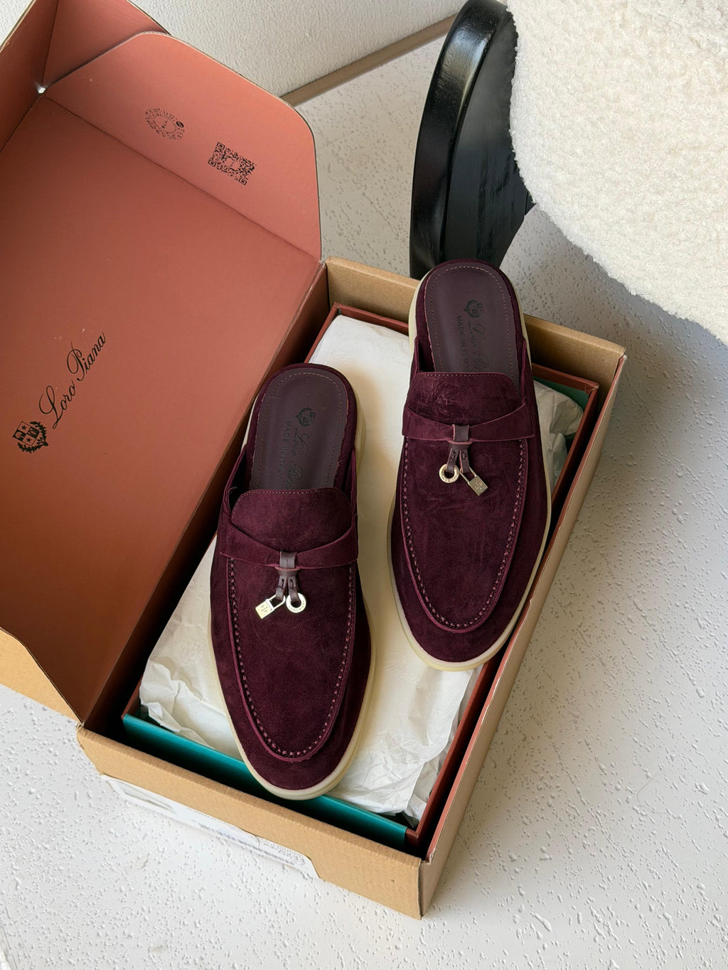 Loro Piana Babouche Charms Flat - 12