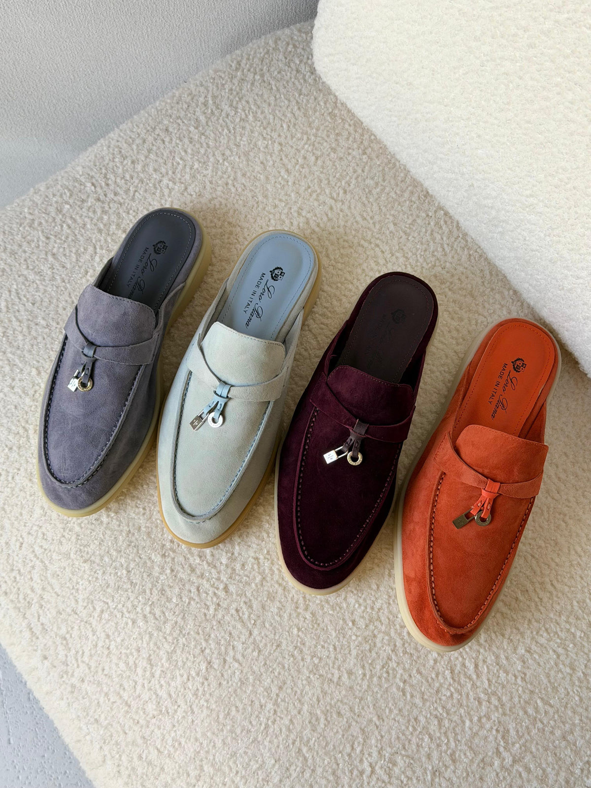 Loro Piana Babouche Charms Flat