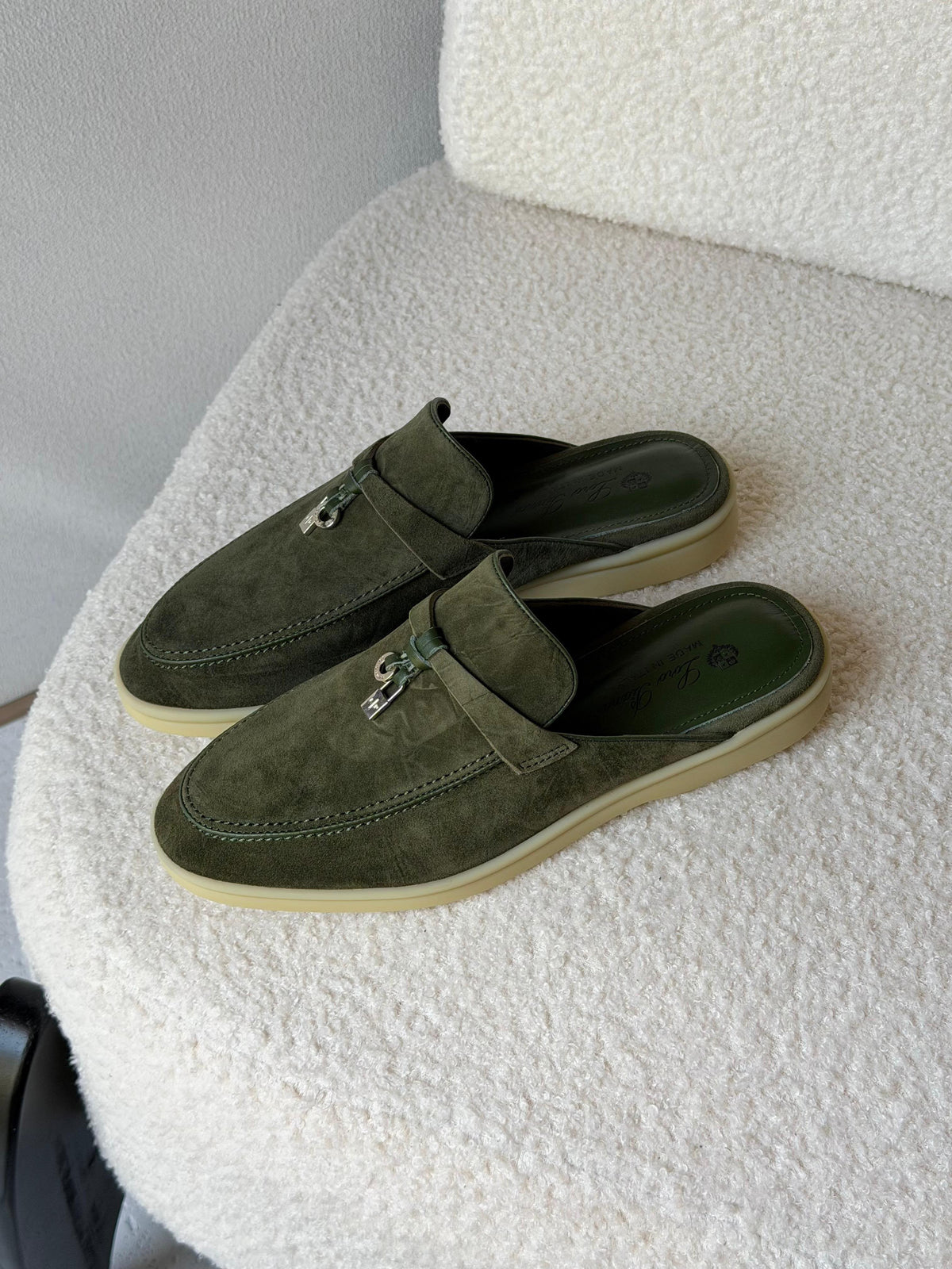 Loro Piana Babouche Charms Flat. - 2