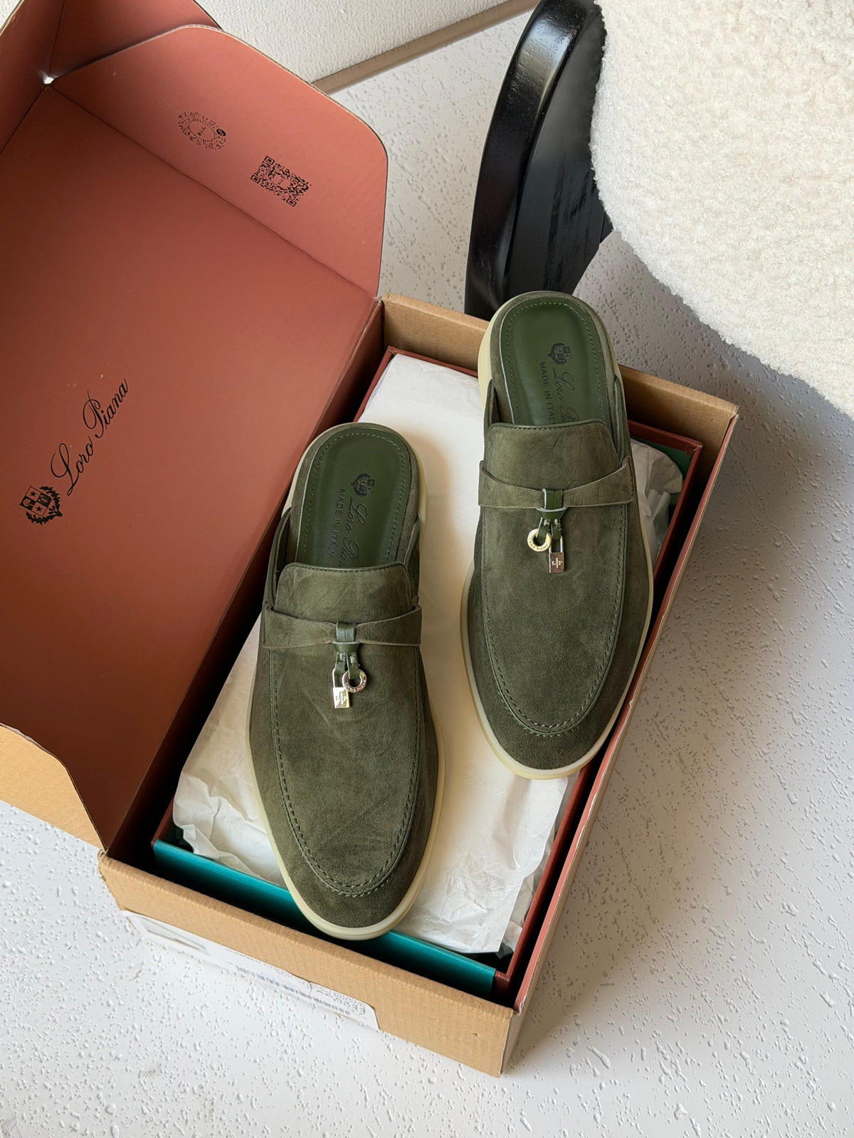 Loro Piana Babouche Charms Flat. - 4