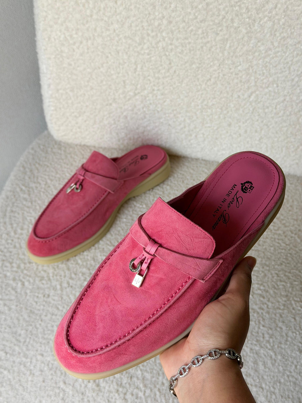 Loro Piana Babouche Charms Flat. - 6