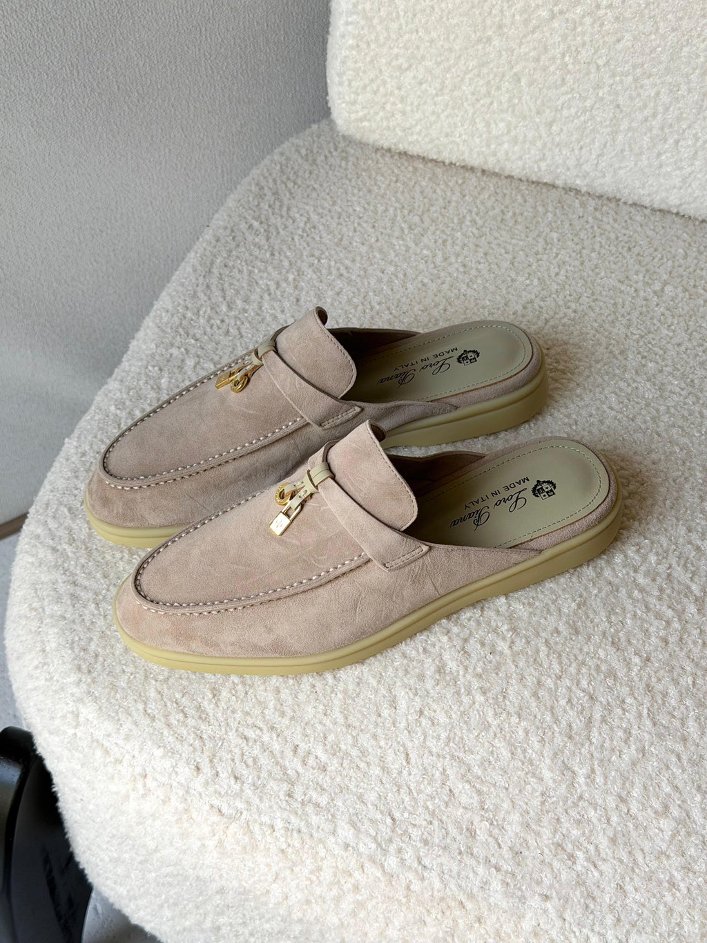 Loro Piana Babouche Charms Flat. - 10